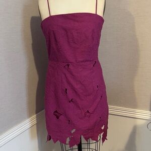 H&M Vibrant Purple Mini Dress